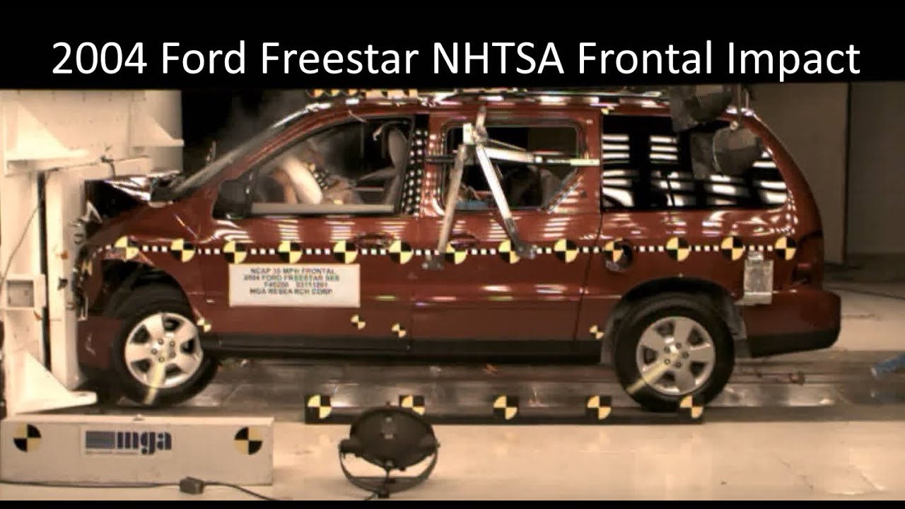 2004-2007 Ford Freestar / Mercury Monterey NHTSA Frontal ...