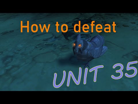 How to defeat Unit 35 on Mechagon Island - World of Warcraft pet battle guide. (ENG)