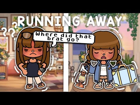 Running Away From My ABUSIVE Mom 💔😭 | *with voice* 🔊 | Toca Boca TikTok Roleplay