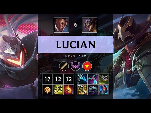 Lucian Mid vs Twisted Fate - VN Master Patch 25.14