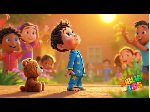 O Sol, a Lua e as Estrelinhas | Música Infantil Gospel Alegre | Deus Criou Tudo pra Mim