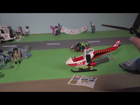 Playmobil Teil 2 mit Hubschrauber | Ghostbusters 9385