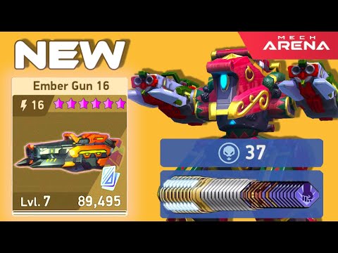[NEW] Satisfaction when they bursting like soap bubbles | Ember Gun 16 and Guardian | Mech Arena