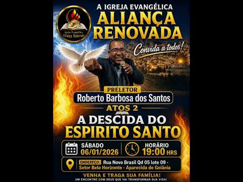 Igreja aliança renovada Aparecida de Goiânia, GoiásR. Novo Brasil,qd 05 - lt 09 - St. Belo Horizonte