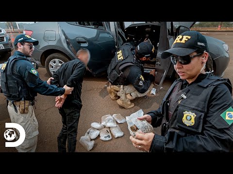 Motorista diz que não sabia da carga oculta | Operação Fronteira: América do Sul | Discovery Brasil