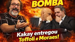 😱Kakay entregou Toffoli e Moraes 💣