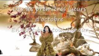 Emilie Simon- Fleur de Saison Lyrics.