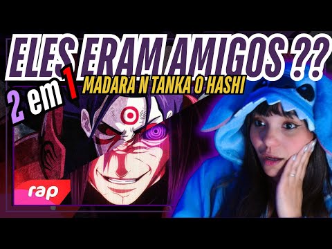 2 EM 1 - 7MZ | RAP DO HASHIRAMA + MADARA (Naruto) | NERD HITS ‬| REACT RAPHUMI