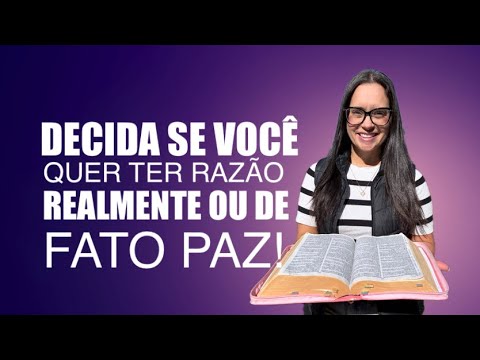 Job 11 Decide if you really want to be right or if you really want Peace!