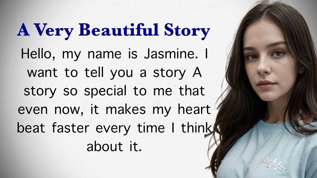 English listening practice through story.