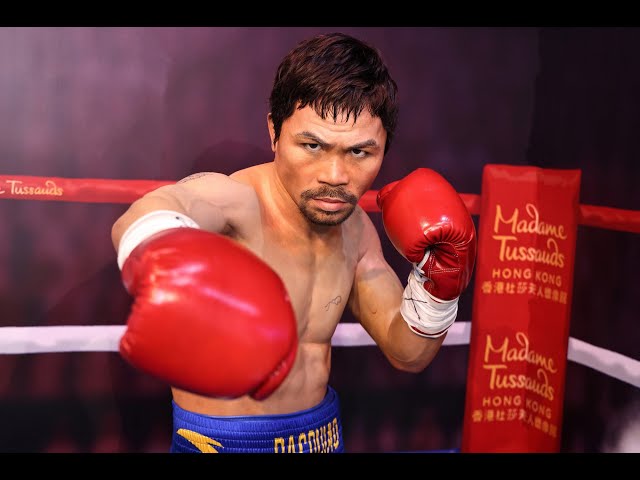 Spar with Manny Pacquiao inside a ring at Madame Tussauds Hong Kong