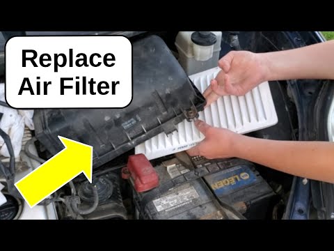 Toyota Sienna - Engine Air Filter Change (2004-2010)