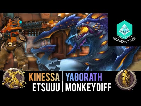 Paladins Grandmaster | Duo Pro Kinessa & Yagorath (Etsuuu & MonkeyDiff)