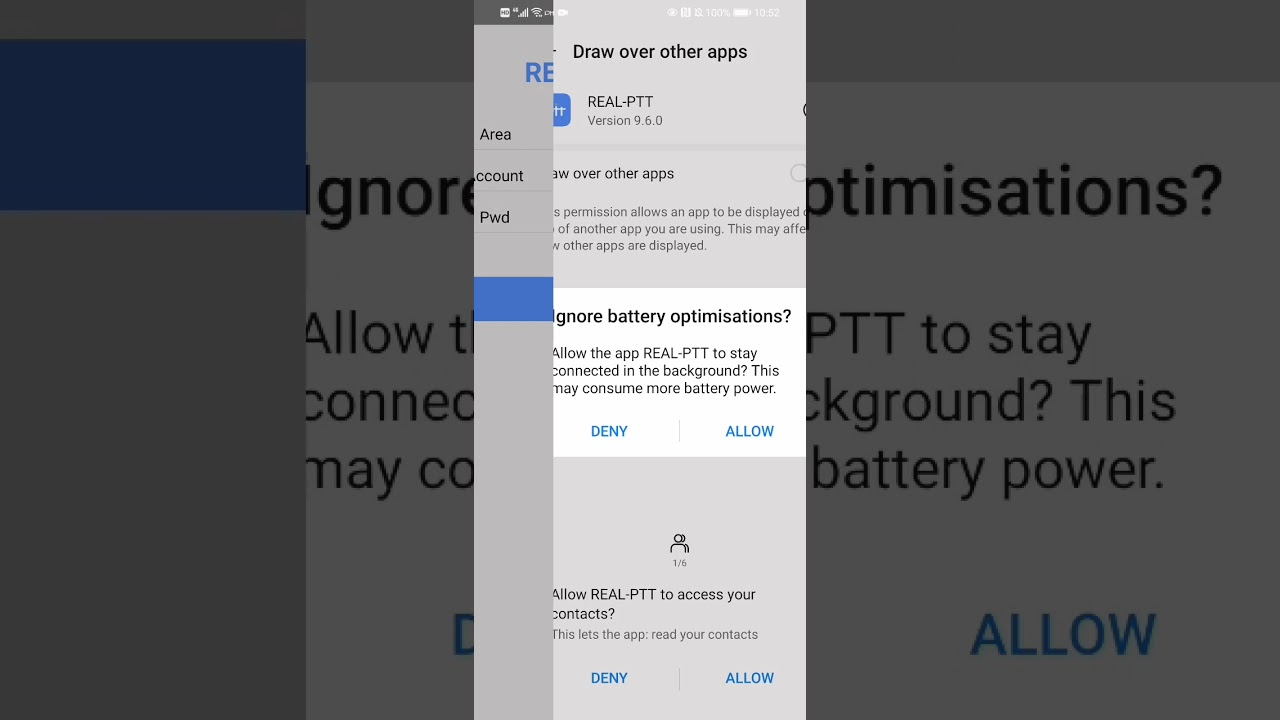Install REALPTT ANDROID APK