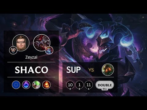 Shaco Support vs Nautilus - EUW Challenger Patch 9.20