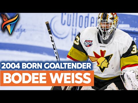 Bodee Weiss - Bonnyville Pontiacs (AJHL) - Goaltender (2004 DOB)