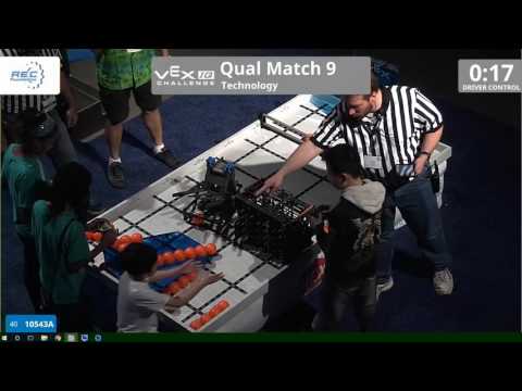 VEX Worlds 2016 - VEXIQ Elementary School - Technology - Qual 9 (10543A 10506F) 13