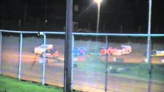 preview picture of video 'Ohio Valley Speedway Late Model Feature Highlights 8-27-2011'