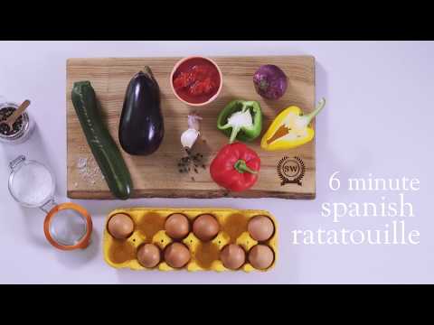 Slimming World 6 minute Syn-free Spanish ratatouille recipe - FREE