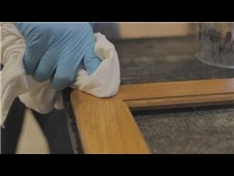 Cabinets 101 : How to Repair a Scratch on a Stained...