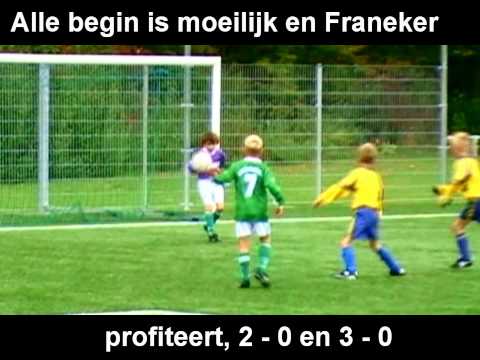 SC Franeker F6 - Zeerobben F5; 4e speelronde najaarscompetitie