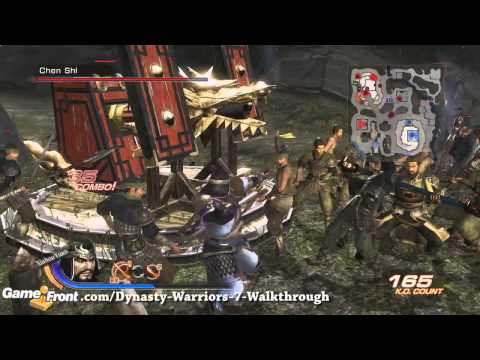 Dynasty Warriors 7 Walkthrough - PT. 24 - Wei - Battle of Mt. Dingjun Part 1