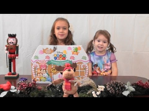 Christmas TSUM TSUM Advent Calendar: Disney Characters: Frozen Elsa, Minnie Mouse, Mickey Mouse