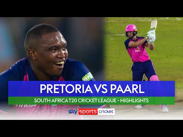 Paarl Royals set up repeat clash 💥👀 | Pretoria Capitals vs Paarl Royals | SA20 Highlights