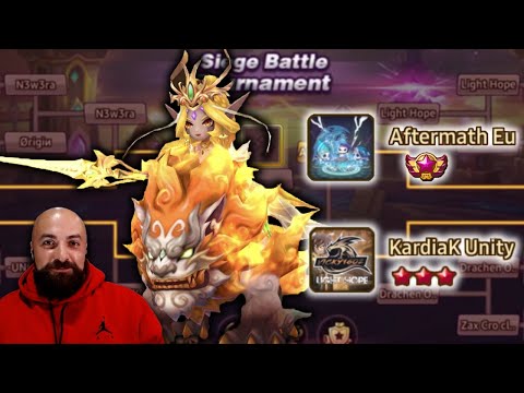 Semi Finals Siege Tournament VS Legend Guild (Aftermath EU)