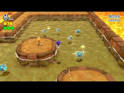 Super Mario 3D World (Switch) 7-6 Speedrun - Time: 136 (TWR)
