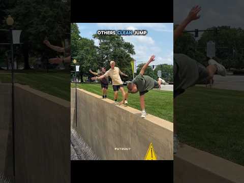 Others Clean jump vs last one 😘 || #shorts