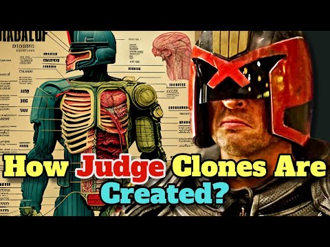 Judge Dredd Anatomy Explored - How Judge Clones Are Created? How Bodies Are Genetically Enhanced?
