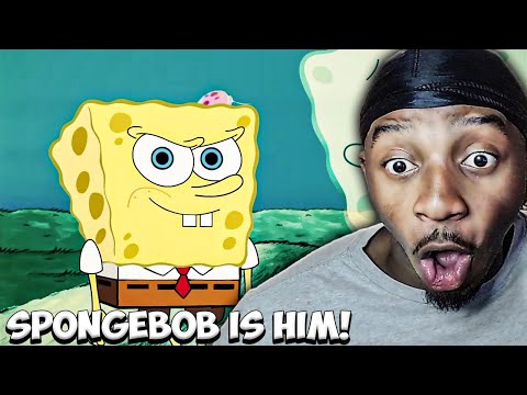 SpongeBob Bars IS CRAZY... SpongeOpp - FUN (Official Lyric Video) | REACTION!