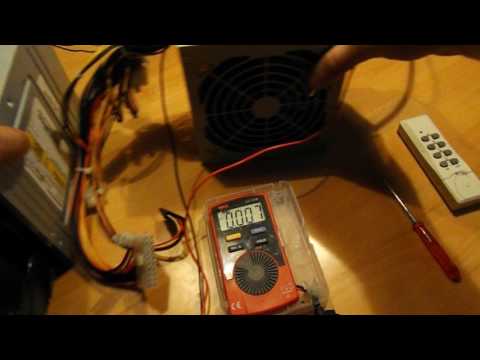 PC Netzteil ohne Mainboard auf Funktion prüfen