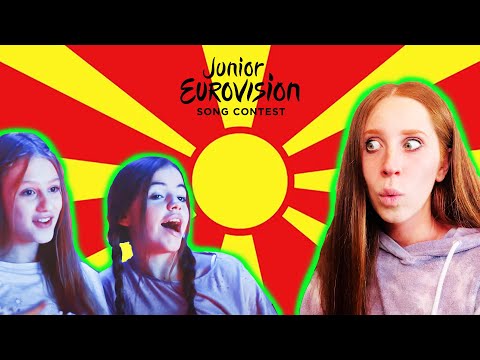 THIS IS SO FUN! REACTING TO NORTH MACEDONIA'S SONG  FOR JESC 22 // LARRA FT. JOVAN & IRINA