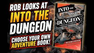 Rob looks at into the dungeon