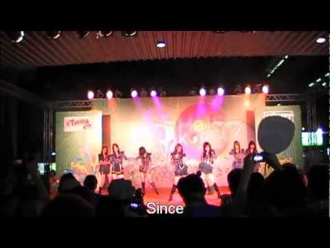 Since Cover SNSD On Stage Hello Korea 04/2012