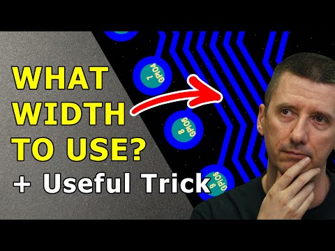 Useful TIP: What Track Width To Use When Routing PCB?