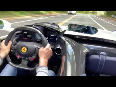 Driving 2020 Ferrari Monza SP2