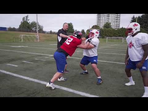 Defensive Line Drills - Part 8: The Bull Rush technique