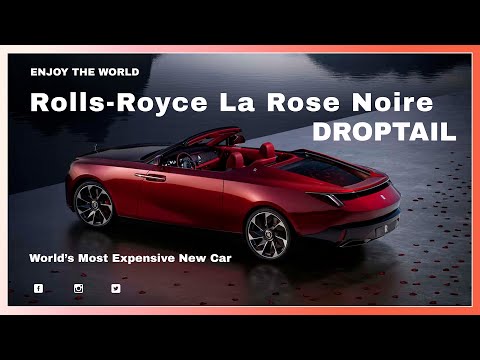 ROLLS-ROYCE La Rose Noire Droptail $32M - World's MOST EXPENSIVE new car | Enjoy The World ✤ M6