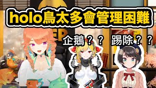 [閒聊] Hololive裡面的鳥類是不是太多了？