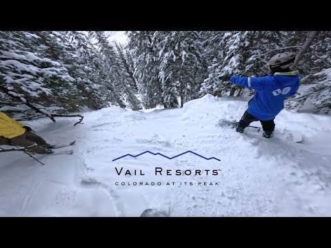 POV: Sending Cliffs and Glades at Vail Mountain