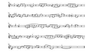 Bix Beiderbecke - Jazz Me Blues (1924 version) - SOLO TRANSCRIPTION (Bb)