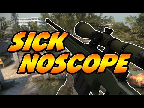 Sick jump shot no-scope! (Overpass)