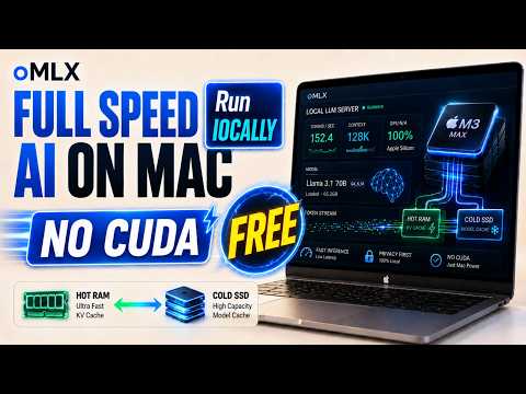 omlx: Run Local AI on Your Mac at Full Speed (No CUDA Needed)