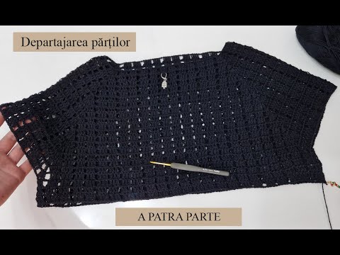 Bluza Alina - A PATRA PARTE #bluzacrosetata #crosetamimpreuna