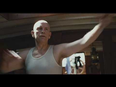 Burn After Reading (2008) -John Malkovich works out on his boat scene