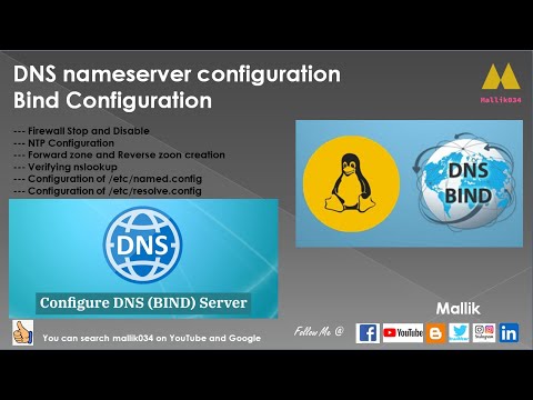 07 DNS Named Bind Server Configuration NTP nslookup Forward Revers Zone Firewall OEL6