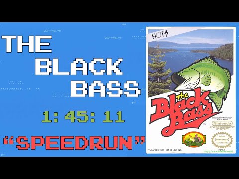 NES Casual Speedrun of The Black Bass on Original Hardware